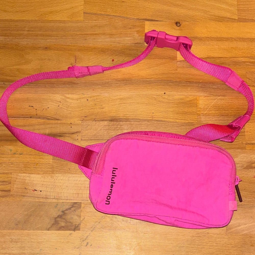 lululemon athletica Vibrant Pink Crossbody Bag